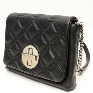KATE SPADE - Astor Court Naomi Quilted Crossbody Bag. Black.